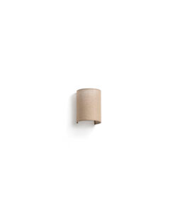 OTTON JUTE WALL LAMP 1xE27 VER. ROUND 200x150x120 – 1-FR66400-102