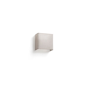 OTTON LINEN WALL LAMP 1xE27 HOR. SQ. 200x205x108 – 1-FR66400-105