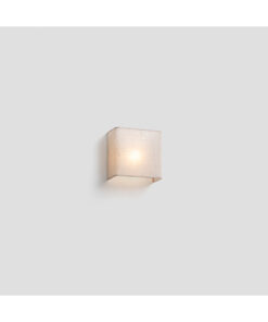 OTTON LINEN WALL LAMP 1xE27 HOR. SQ. 200x205x108 – 1-FR66400-105