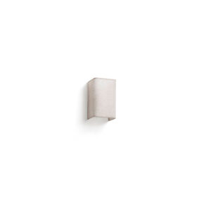 OTTON LINEN WALL LAMP 1xE27 VER. SQ. 200X125X105 – 1-FR66400-97