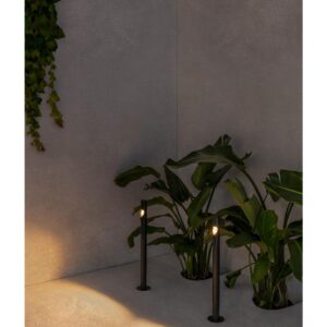 BEZEL BLACK BOLLARD LED 8W 2700K – 1-FR70247