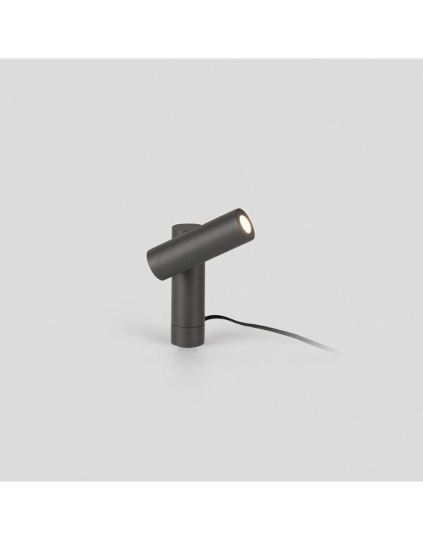 SPY-1  DARK GREY SPIKE LAMP 6W 3000K 30° – 1-FR70787