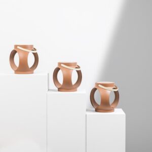 CANDELA PORTABLE RECARG. TERRACOTA LED 3W 3000K – 1-FR70790