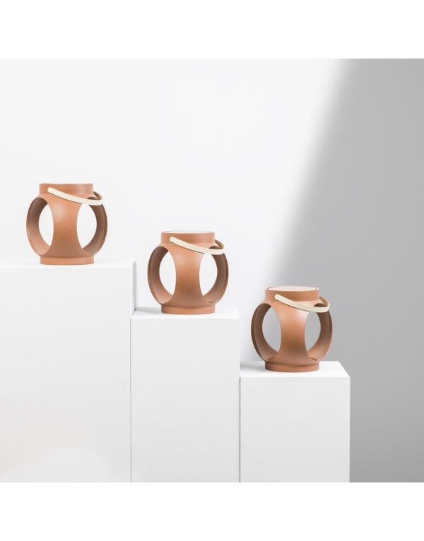CANDELA PORTABLE RECARG. TERRACOTA LED 3W 3000K – 1-FR70790
