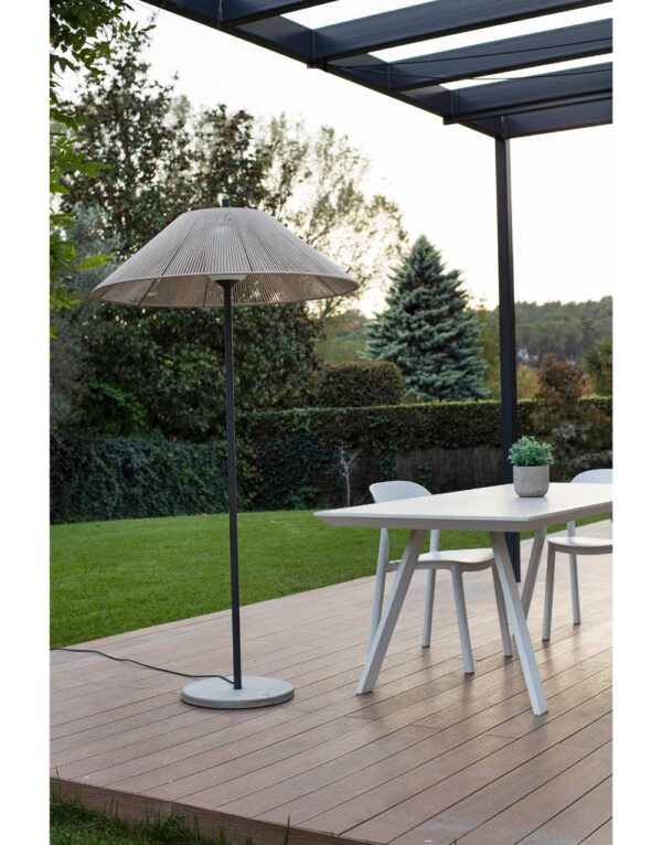 SAIGON OUT FLOOR LAMP 2M C100 BASE CONCRETE – 1-FR71569-10