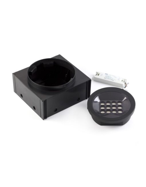 TRAS-25 RECESS. FIXED BLACK 25W 3000K 40° 2580Lm – 1-FR71717
