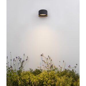 MUUR 250 PROJ. DARK GREY LED 28,5W 3000K 36D – 1-FR71771