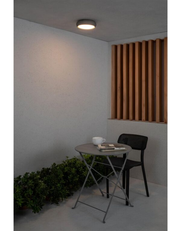 ANGA 240 CEILING L. DARK GREY LED 18W 2700K – 1-FR72353