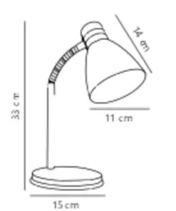 Cyclone | Table lamp | Black – 1-NR73065003