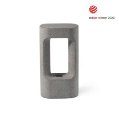 TOTEM 285 BOLARD CONCRETE LED 6,5W 2700K – 1-FR75550