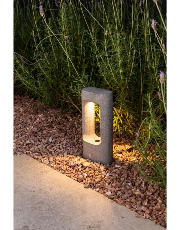 TOTEM 285 BOLARD CONCRETE LED 6,5W 2700K – 1-FR75550