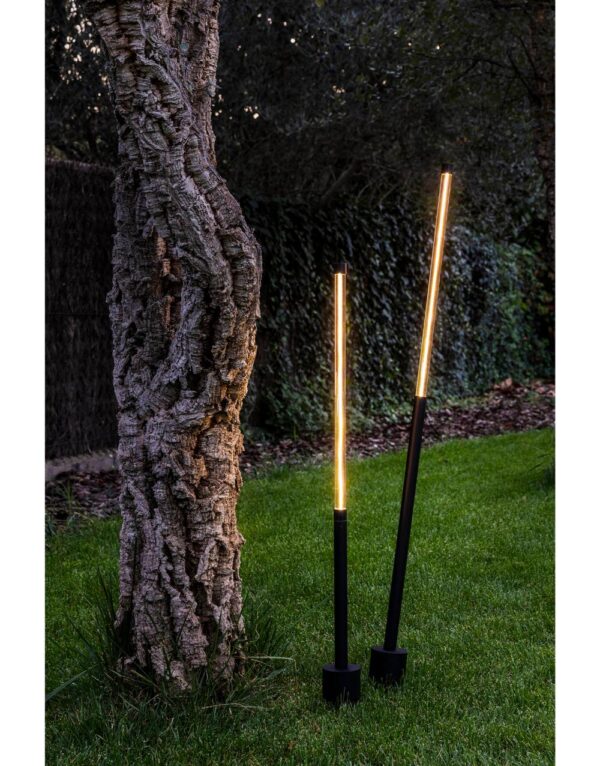BAMBOU 1068 SPIKE BLACK LED 8W 2700K – 1-FR75556