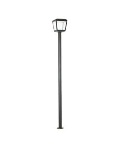 PLAZA POLE LAMP DARK GREY LED 18W 3000K – 1-FR75607