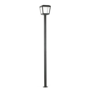 PLAZA POLE LAMP DARK GREY LED 18W 3000K – 1-FR75607