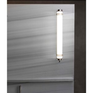 SCUBA CHROME WALL LAMP 20W 3000K – 1-FR75750