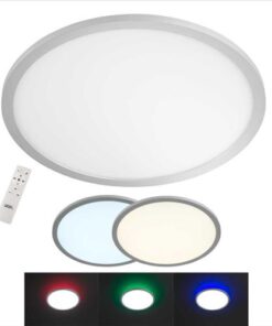 Πλαφονιέρα “Linox” 20w 1700lm 3cct & backligth rgb – 9457.01.70.9401