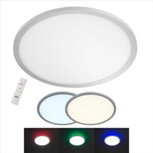 Πλαφονιέρα “Linox” 20w 1700lm 3cct & backligth rgb – 9457.01.70.9401