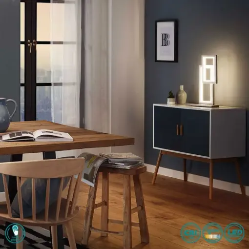 Πορτατίφ led “Viso” Νίκελ ματ – 8531.02.64.8000