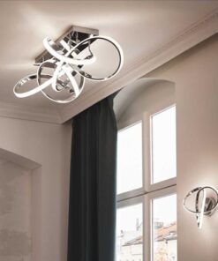 Οροφής led Indigo 5500lm 64w χρώμιο – 9134.02.01.9000