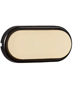 CUBA BRIGHT oval LED Wall Wall Black Plastic, Aluminium Nordlux – 1-NR2019191003