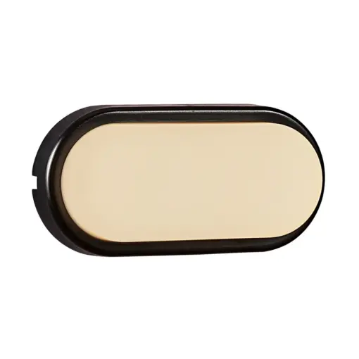 CUBA BRIGHT oval LED Wall Wall Black Plastic, Aluminium Nordlux – 1-NR2019191003