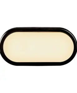 CUBA BRIGHT oval LED Wall Wall Black Plastic, Aluminium Nordlux – 1-NR2019191003