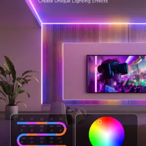 Wi-Fi Smart Σετ Ταινίας LED COB RGBIC 5m  H61E5 Govee 1.SH.01.G059