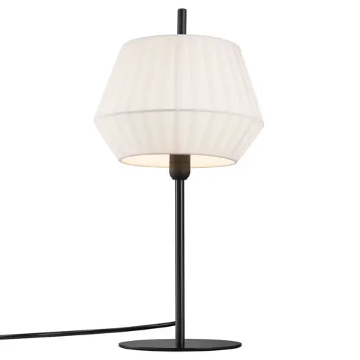 DICTE Table E14 Table White Textile, Metal Nordlux – 1-NR2112405001
