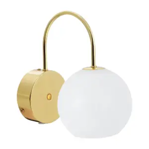 Franca | Wall light | Brass – 1-NR2312561035