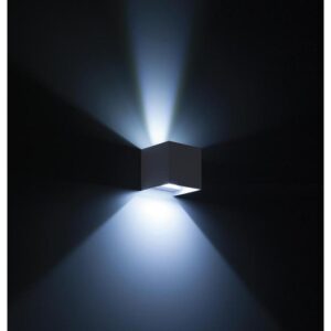 GES1020 App. allum. bia.2x5W LED.3000-4000-5500K – 1-GL142450