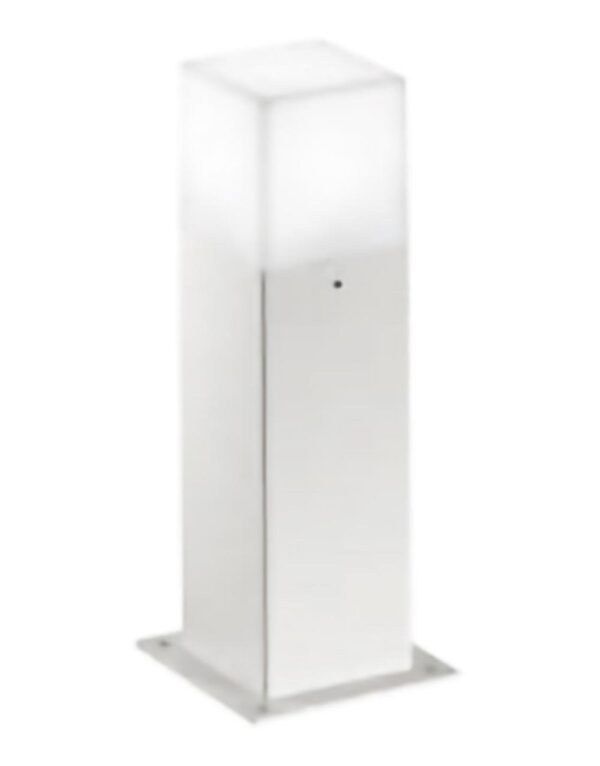 GES401 Paletto alluminio bianco. 1xE27. – 1-GL098986