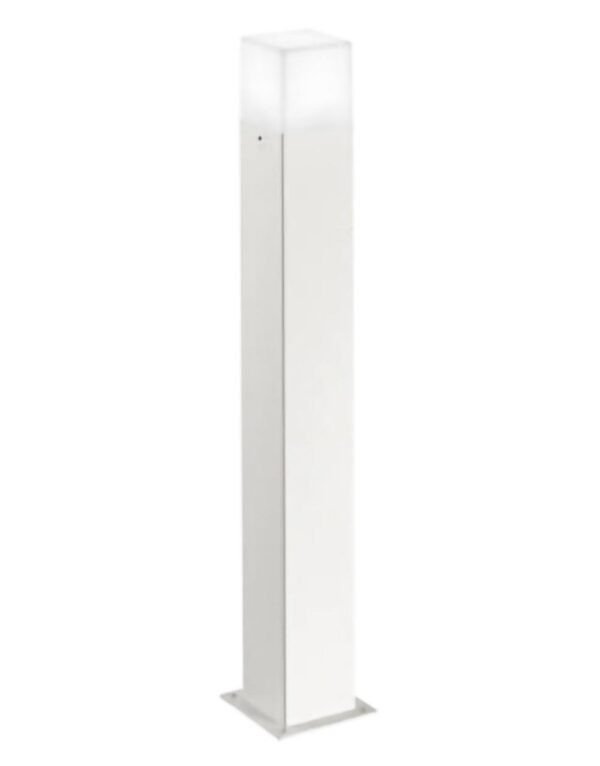 GES402 Paletto alluminio bianco. 1xE27. – 1-GL099013