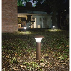 GES521 Paletto alluminio ruggine. 1xE27. – 1-GL099099