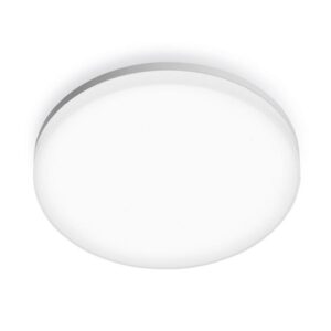 GES830 Plaf. rot. mat. pla. bianco.18W LED.4000K – 1-GL144263