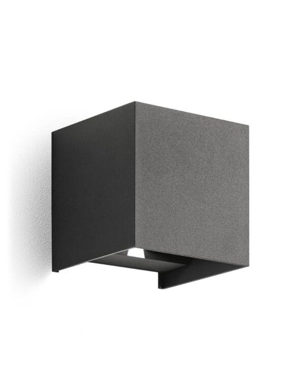 GES861C Appliq. alluminio grigio antr.2x5W.3000K – 1-GL127839