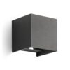 GES861C Appliq. alluminio grigio antr.2x5W.3000K – 1-GL127839
