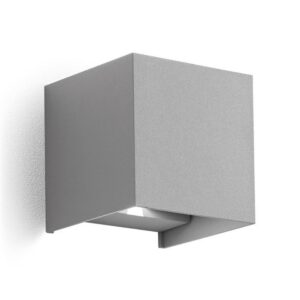 GES862C Appliq. alluminio grigio all.2x5W.3000K – 1-GL127853