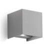 GES862C Appliq. alluminio grigio all.2x5W.3000K – 1-GL127853