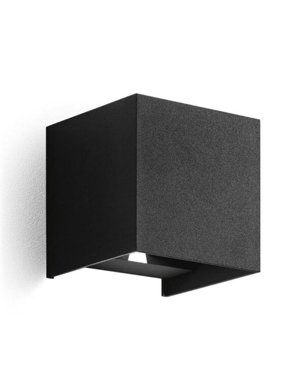 GES863C Applique alluminio nero opaco. 2x5W.3000K – 1-GL127877