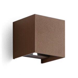 GES864N Applique alluminio ruggine. 2x5W.4000K – 1-GL127907