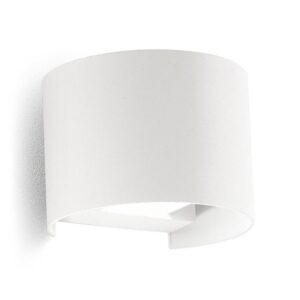 GES870C Applique alluminio bianco opaco.2x5W.3000K – 1-GL127914