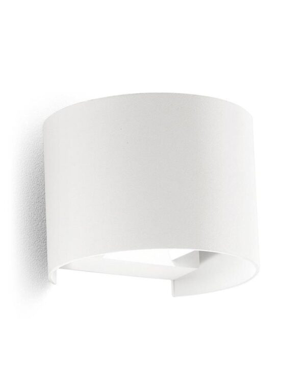 GES870C Applique alluminio bianco opaco.2x5W.3000K – 1-GL127914
