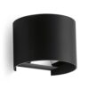 GES873C Applique alluminio nero opaco. 2x5W.3000K – 1-GL127983