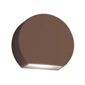 LULY GES893C Segnapassi alluminio ruggine. 5W LED.3000K – 1-GL128386