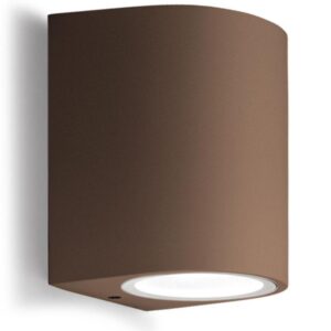 GES902 Applique alluminio ruggine. 1xGU10. – 1-GL128287