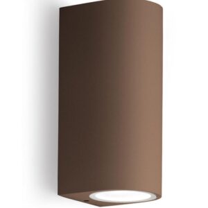 GES905 Applique alluminio ruggine. 2xGU10. – 1-GL128348