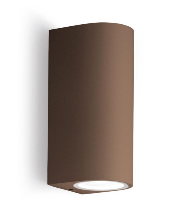 GES905 Applique alluminio ruggine. 2xGU10. – 1-GL128348