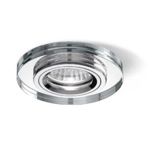 GFA320 Faretto metallo cromo. Diff. crist. 1xGU10 – 1-GL055958