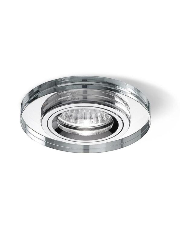 GFA320 Faretto metallo cromo. Diff. crist. 1xGU10 – 1-GL055958
