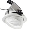 GFA910C Faretto alluminio bianco. 20W LED. 3000K. – 1-GL102072